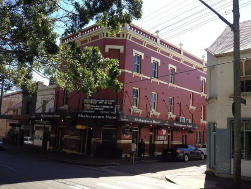 Surry Hills Shakespeare Hotel מראה חיצוני תמונה